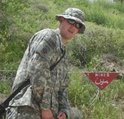 Sgt. Brendan Deeney has already served two tours in Afghanistan.